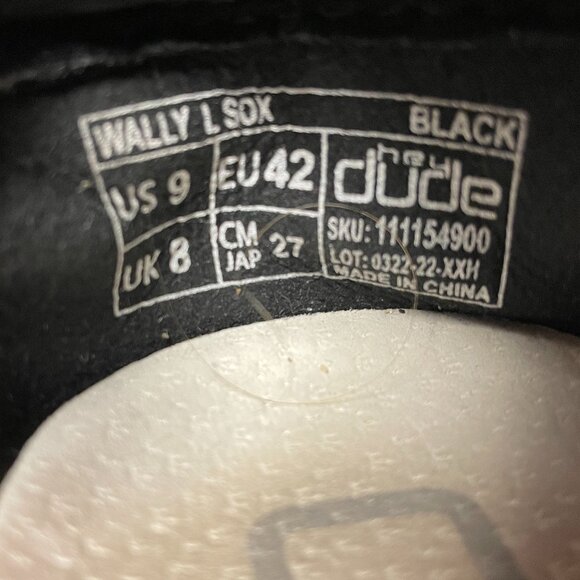 Hey Dude Slip On Shoes Men's Size 9 - Like New - Picture 8 of 11